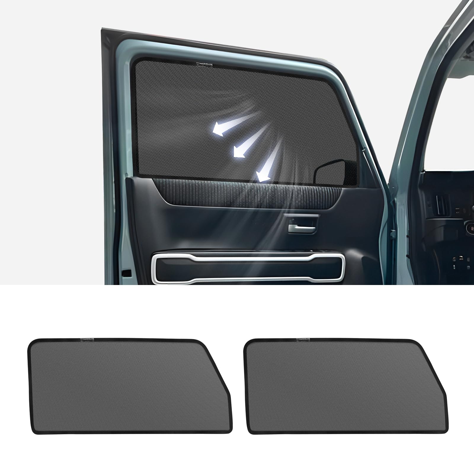 Amazon | スズキ ハスラー MR52S/MR92S型 2代目 専用 メッシュカーテン